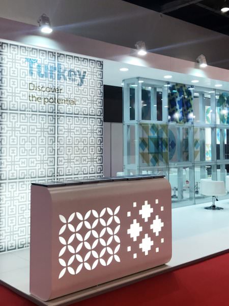 Turkish Pavilion, Ministry Info Stand @ MEE 2018